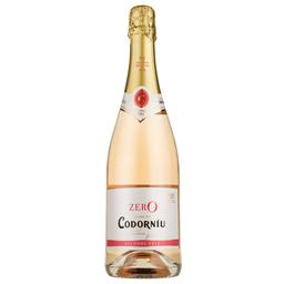 Вино игристое безалкогольное Codorniu Zero Rose, розовое, сухое, 0,5%, 0,75 л (92547)