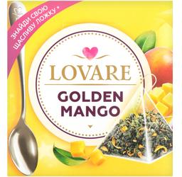 Чай зелений Lovare Golden mango 30 г (15 шт. х 2 г) (876497)