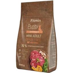 Сухой корм для собак Fitmin dog Purity GF Adult Beef 0.8 кг