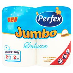 Бумажные полотенца Perfex Deluxe Jumbo, двухслойные, 2 рулона