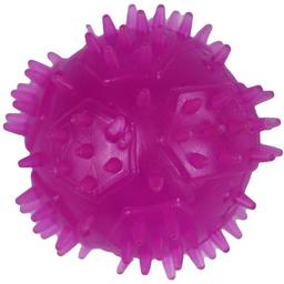 Игрушка для собак Agility мяч с шипами 6 см фиолетовая