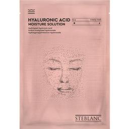 Тканевая крем-маска для лица Steblanc Hyaluronic Acid Moisture Solution Увлажняющая с гиалуроновой кислотой, 25 г