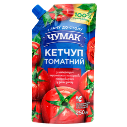 Кетчуп Чумак Томатний, 250 г (878486)