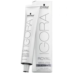 Тонирующая краска для волос Schwarzkopf Igora Royal Absolutes SilverWhite, тон Dove Grey (Сталь), 60 мл (2683206)