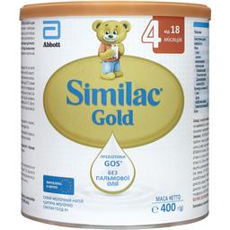 Суха молочна суміш Similac Gold 4, 400 г