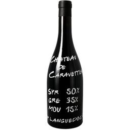 Вино Chateau de Caravette Syrah Grenache Mourvedre AOP Languedoc червоне сухе 0.75 л