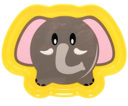 Тарілка Baby Team Улюблені тварини Слоник, 300 мл, жовтий (6012_слоник_жел)