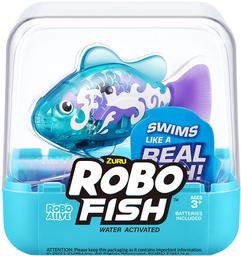 Інтерактивна іграшка Pets & Robo Alive S3 Роборибка, блакитна (7191-3)