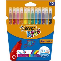 Фломастеры BIC Kids Couleur, 12 цветов (9202932)