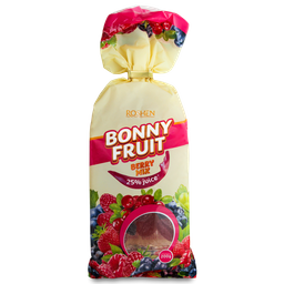 Цукерки желейні Roshen Bonny-Fruit Ягідний мікс 200 г (774116)