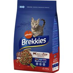 Сухой корм для кошек Brekkies Cat Beef с говядиной 3.5 кг