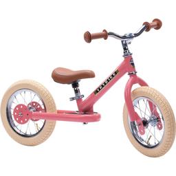 Двухколесный балансирующий велосипед Trybike steel 2 в 1, розовый (TBS-2-PNK-VIN)