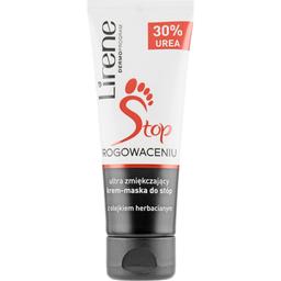 Восстанавливающий крем-маска для ног Lirene Stop Callusness Foot Cream-Mask 2in1, 75 мл