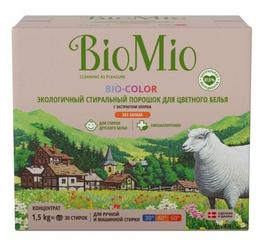 Пральний порошок для кольорової білизни BioMio Bio-Color, концентрат, 1,5 кг