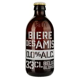 Пиво Biere des Amis светлое безалкогольное, 0,33 л (878766)