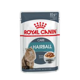 Влажный корм для взрослых котов Royal Canin Hairball Care, кусочки в соусе, 85 г