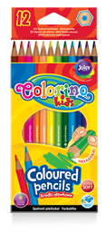 Олівці кольорові Colorino, 12 кольорів, 12 шт. (14687PTR/1)