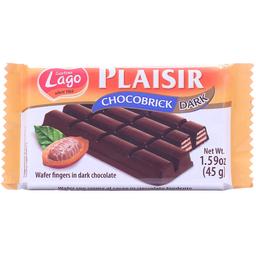 Вафли Gastone Lagо с какао кремом в черном шоколаде 45 г (756012)