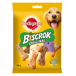 Печенье для собак Pedigree Biscrok, косточка, 200 г