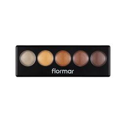 Палетка теней для век Flormar Color Palette Eyeshadow, тон 004 (Golden Caramel) (8000019545062)