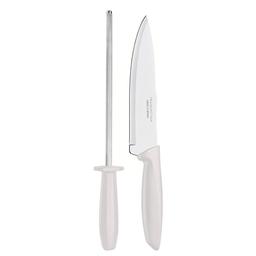 Наборы ножей Tramontina Plenus, 2 предмета, light grey (23498/311)