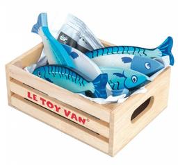 Игровой набор Le Toy Van Fresh Fish Crate Свежая рыба в ящике (TV184)