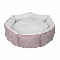 Лежак для животных Milord Cupcake, круглый, серый, размер S (VR07//3510)