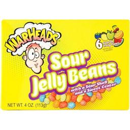 Драже жевательные Warheads Jelly Beans кислые 113 г