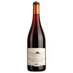 Вино Marquis De La Coronne Cotes Du Rhone AOP, червоне, сухе, 0,75 л
