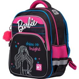 Рюкзак Yes S-40 Barbie, чорний з малиновим (558792)