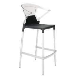 Барне крісло Papatya Ego-K, чорний з білим (4820123440219)