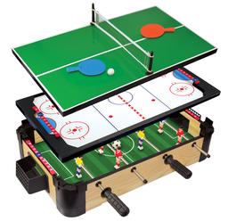 Настольная игра Merchant Ambassador 3в1 (Футбол/теннис/хоккей), 50 см (MA3153_20)
