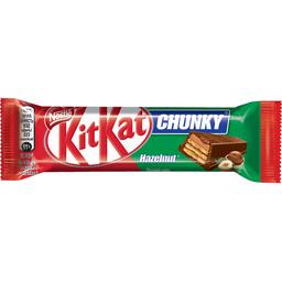 Шоколадний батончик KitKat Chunky Hazelnut 42 г