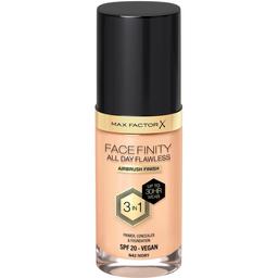 Тональная основа Max Factor Facefinity All Day Flawless 3 in 1 New тон N42 (Ivory) 30 мл