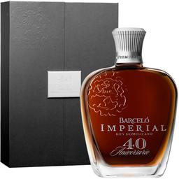 Ром Barcelo Imperial Premium Blend 40 Aniversario 43% 0.7 л у подарунковій упаковці