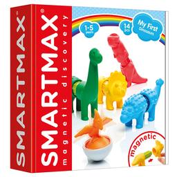 Магнітний конструктор SmartMax Мої перші динозаври, 14 деталей (SMX 223)
