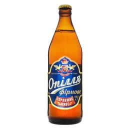 Пиво Опілля Фирменное, непастеризованное, 5,7%, 0,5 л (166230)