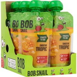 Пюре фруктовое Bob Snail Smoothie Fruits to Go Tropic 1.2 кг (10 шт. по 120 г)