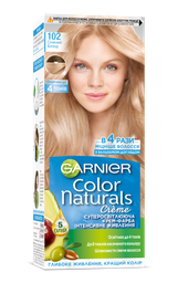 Фарба для волосся Garnier Color Naturals, відтінок 102 (Сніжний блонд), 110 мл (C4043525)