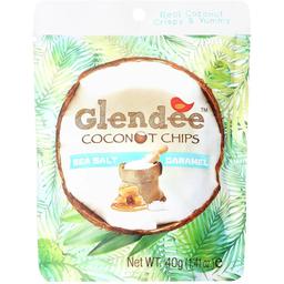 Чипси кокосові Glendee солоні зі смаком карамелі 40 г (791017)