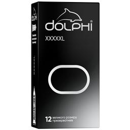 Презервативи Dolphi XXXXXL збільшеного розміру, 12 шт. (DOLPHI/XXXXXL/12)