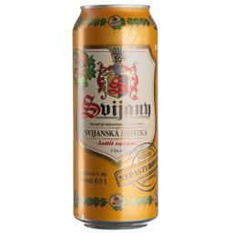 Пиво Svijany Svijanska Desitka, середньо-світле, 4%, з/б, 0,5 л (87232)