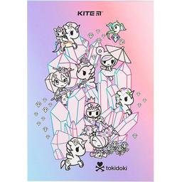 Блокнот-планшет Kite Tokidoki А5 в клітинку 50 аркушів (TK22-194-1)
