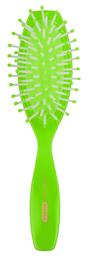 Щетка для волос Titania массажная, 7 рядов, зеленый (1826 зел)