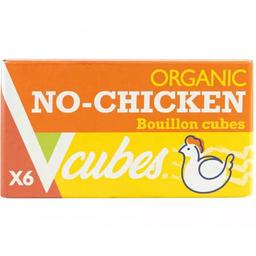 Кубики бульонные V-Cubes со вкусом курицы органические растительные 72 г (6 шт. х12 г)