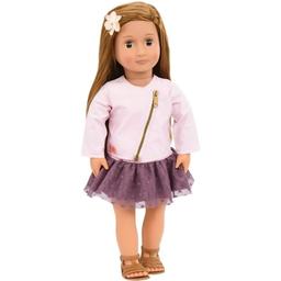 Кукла Our Generation Виена в розовой кожаной куртке, 46 см (BD31101Z)