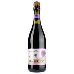 Игристое вино Palloncino Lambrusco, красное, полусладкое, 8%, 0,75 л