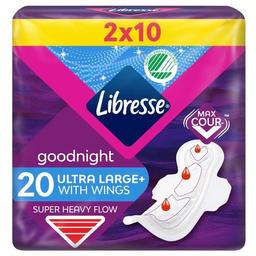 Гігієнічні прокладки Libresse Ultra Goodnight Large нічні, 20 шт.