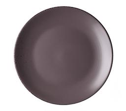 Тарілка десертна Ardesto Lucca Grey brown, 19 см, коричневий (AR2919GMC)