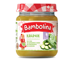 Пюре Bambolina Кабачок, 100 г